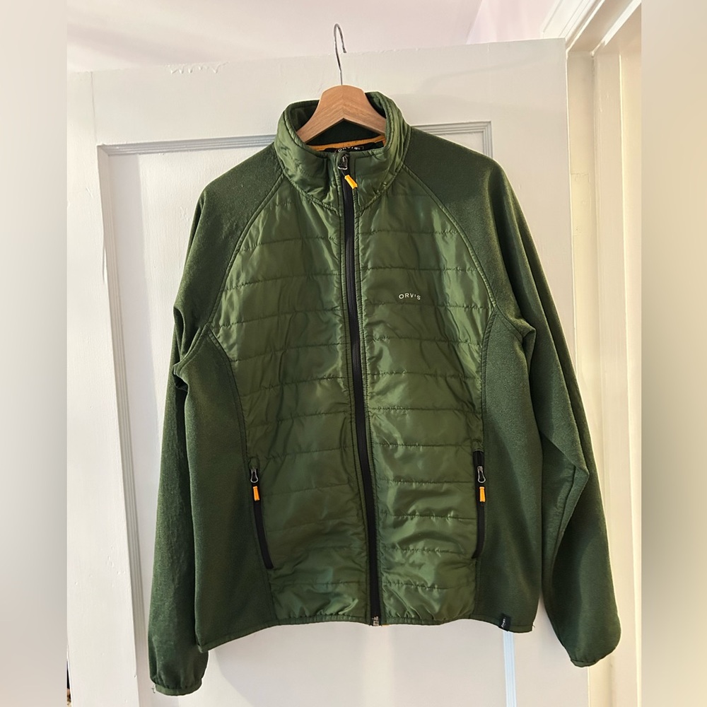 Orvis Men's lightweight Puffer Trailhead Hybrid Jacket size M